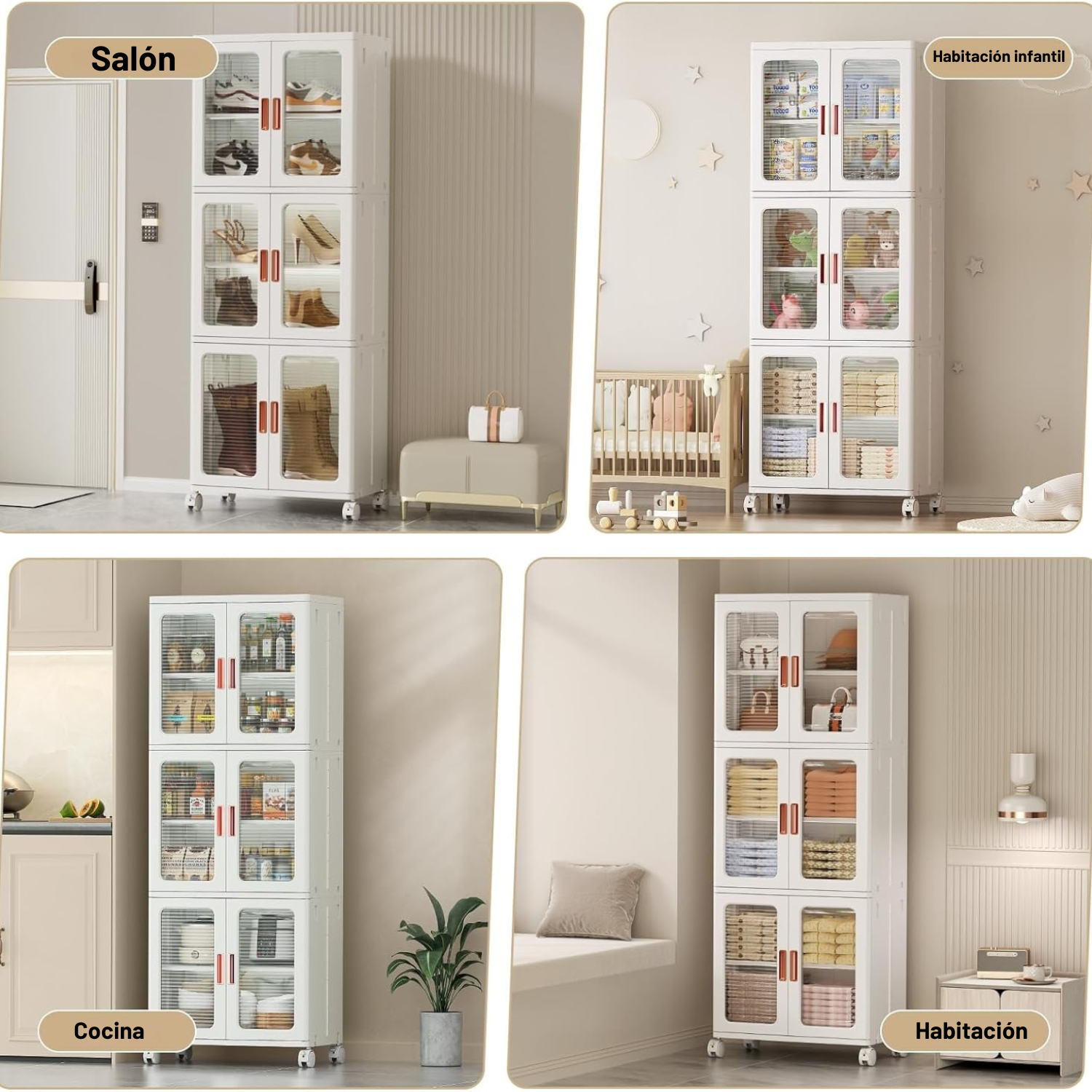 Organizador Plegable con Ruedas